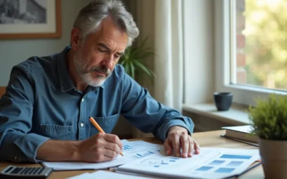 person following simple steps to build retirement savings consistently